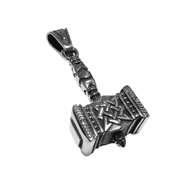 Edelstahl Anhänger Big Thors Hammer