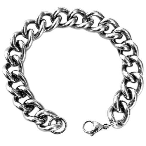 Armband Panzerkette 13mm Edelstahl 1 Stück